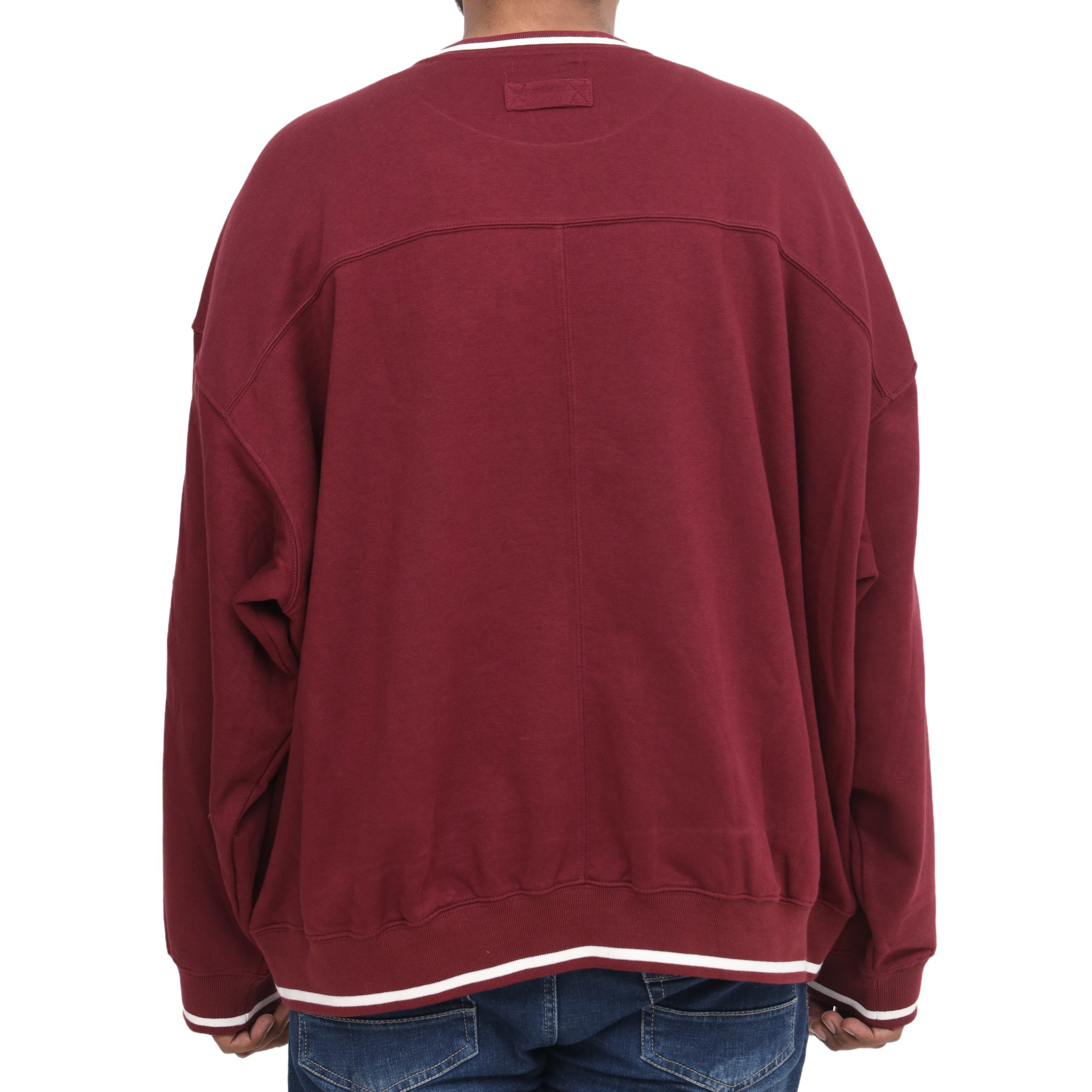 attenzy cotton fleece sweatshirt for men & women – premium soft, warm & stylish pullover – casual winter wear, comfort fit