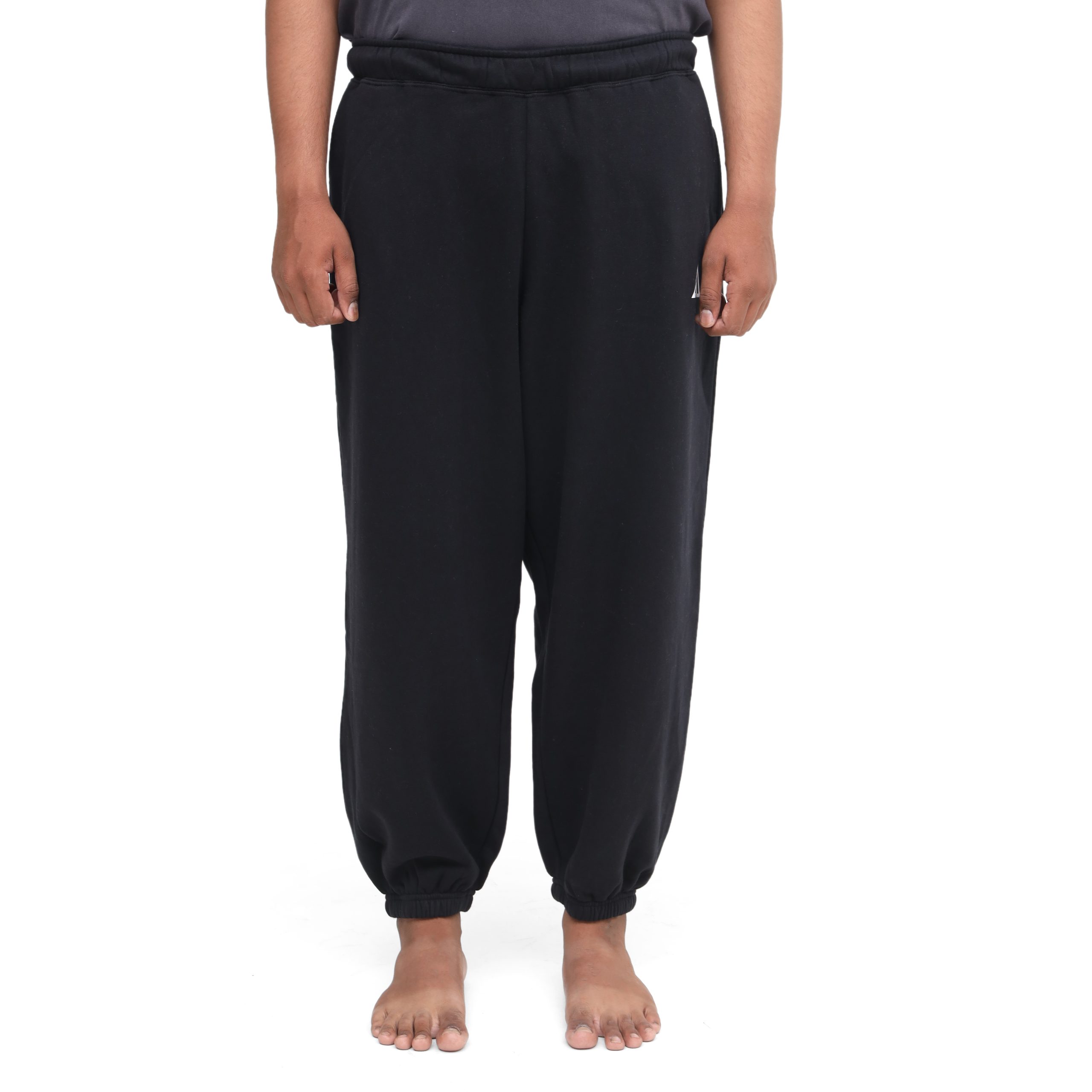 attenzy cotton fleece trousers for men & women – premium soft & warm jogger pants – stylish winter wear with pockets & comfort fit